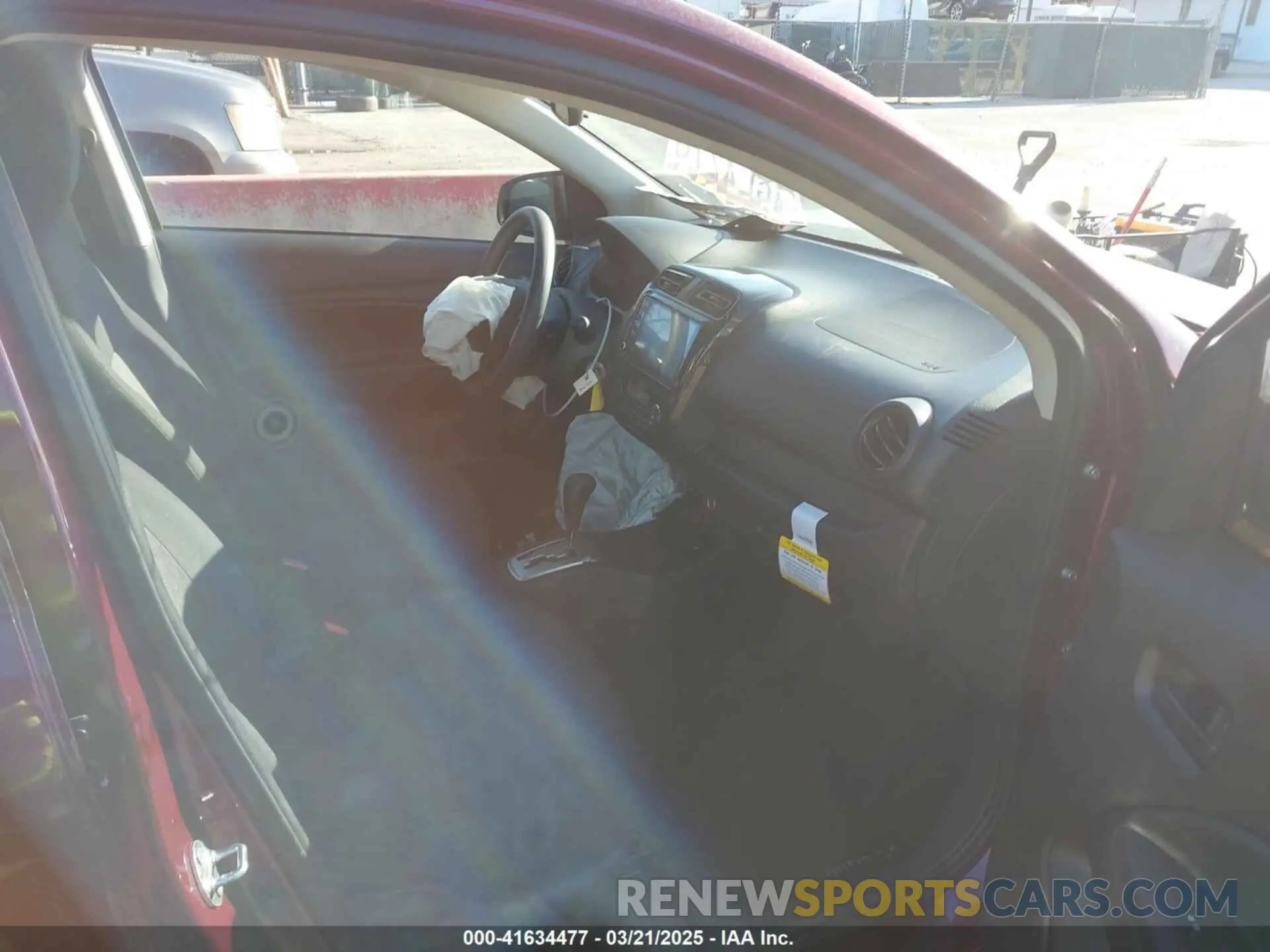 5 fotografías del automóvil dañado ML32AUHJXRH036273 MITSUBISHI MIRAGE 2024