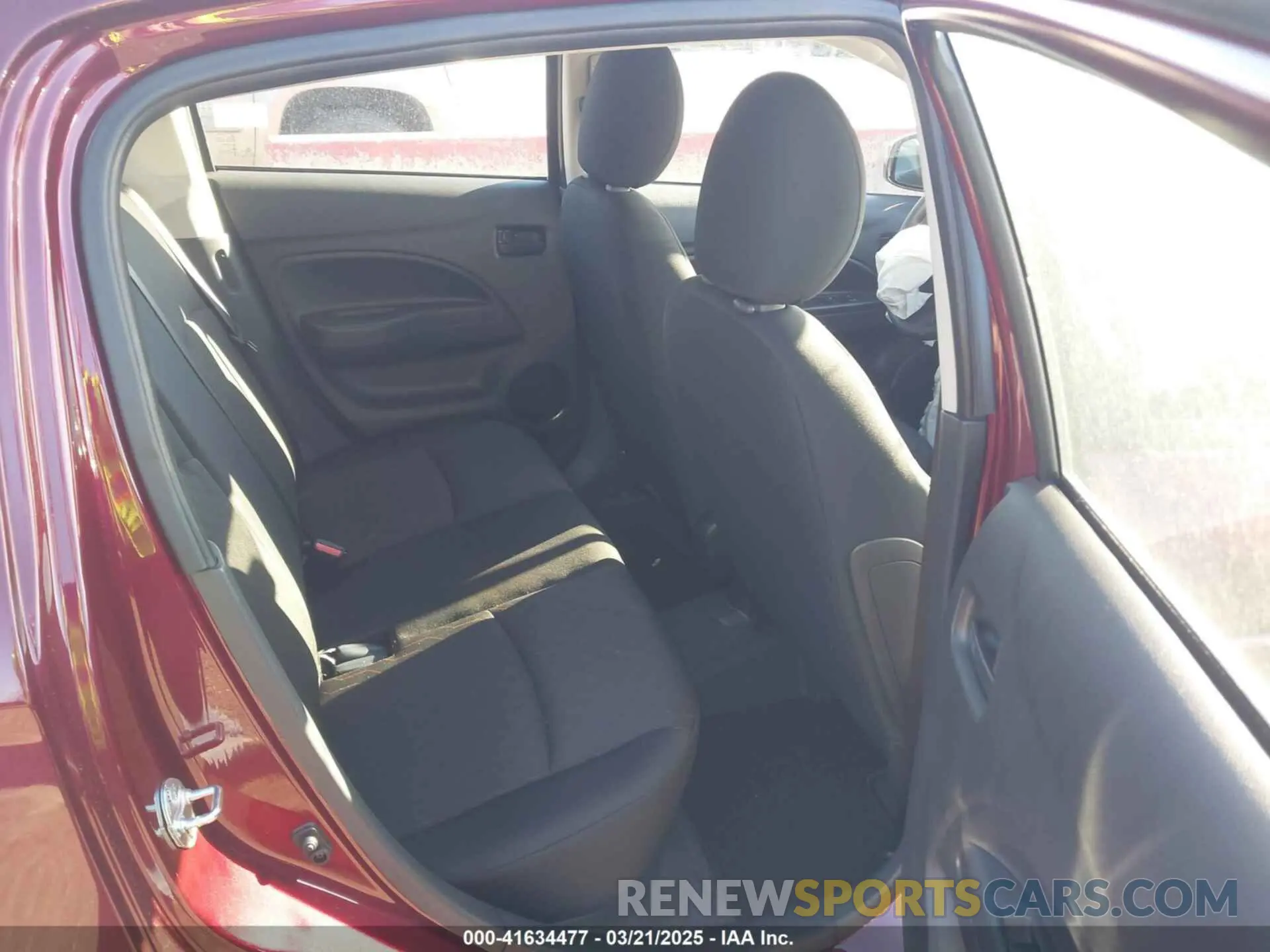 8 fotografías del automóvil dañado ML32AUHJXRH036273 MITSUBISHI MIRAGE 2024