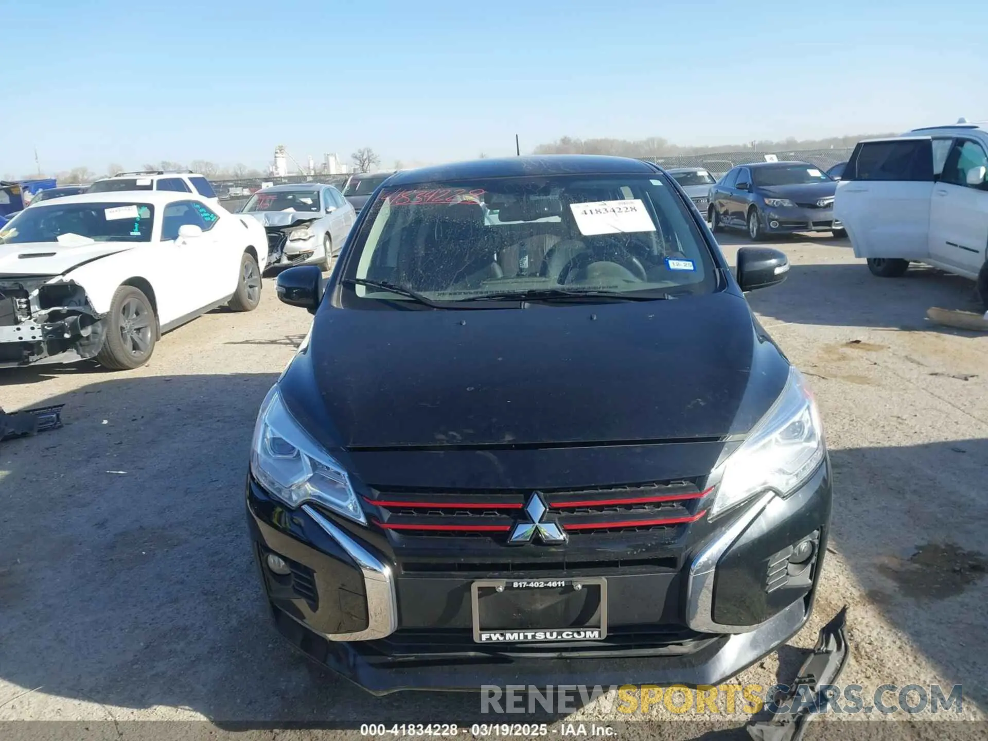 12 fotografías del automóvil dañado ML32AWHJ1RH004954 MITSUBISHI MIRAGE 2024
