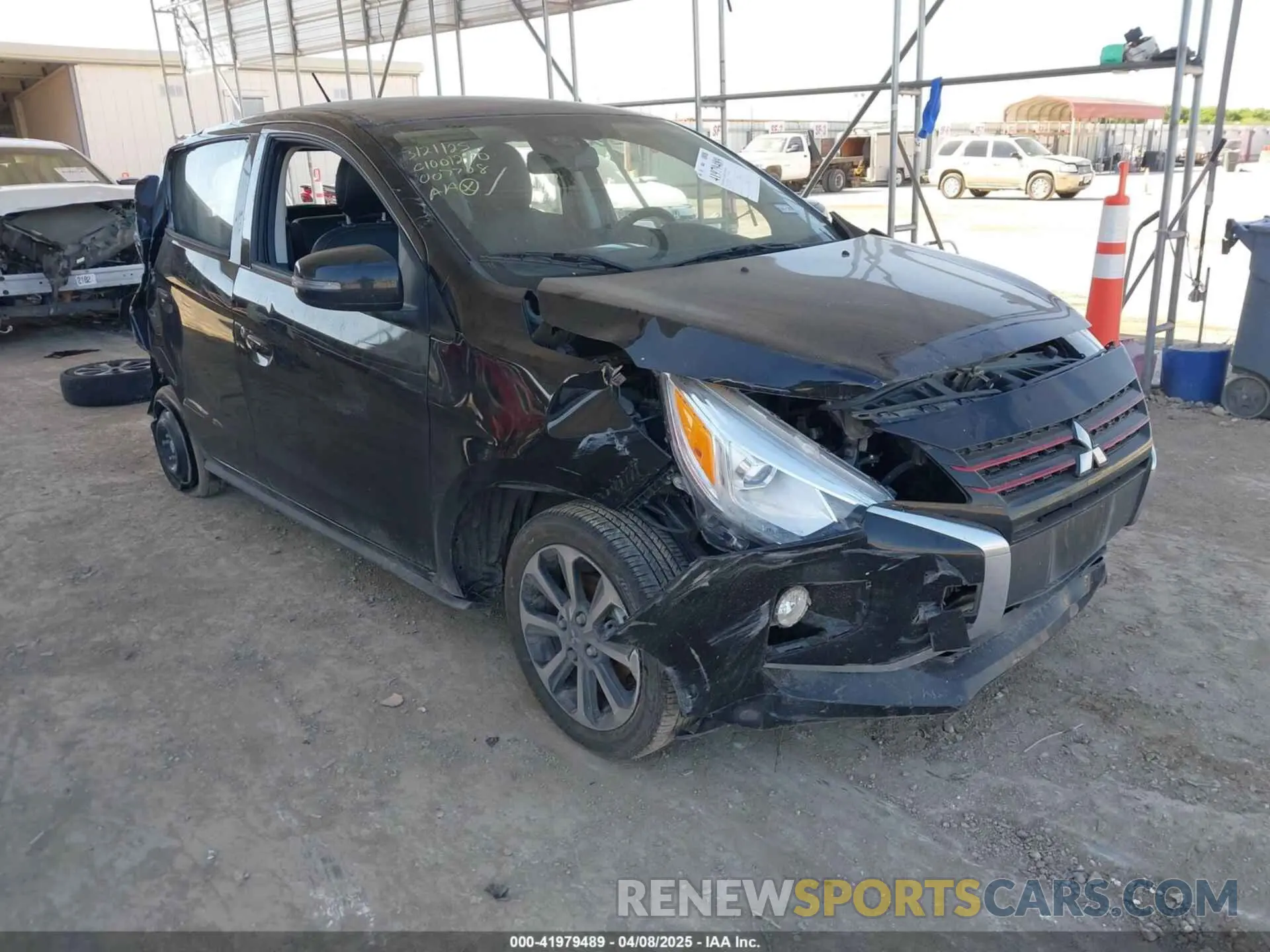 1 fotografías del automóvil dañado ML32AWHJ1RH007708 MITSUBISHI MIRAGE 2024
