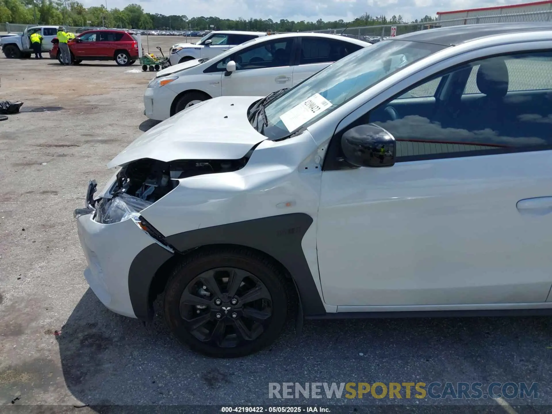 20 fotografías del automóvil dañado ML32AWHJ1RH011127 MITSUBISHI MIRAGE 2024