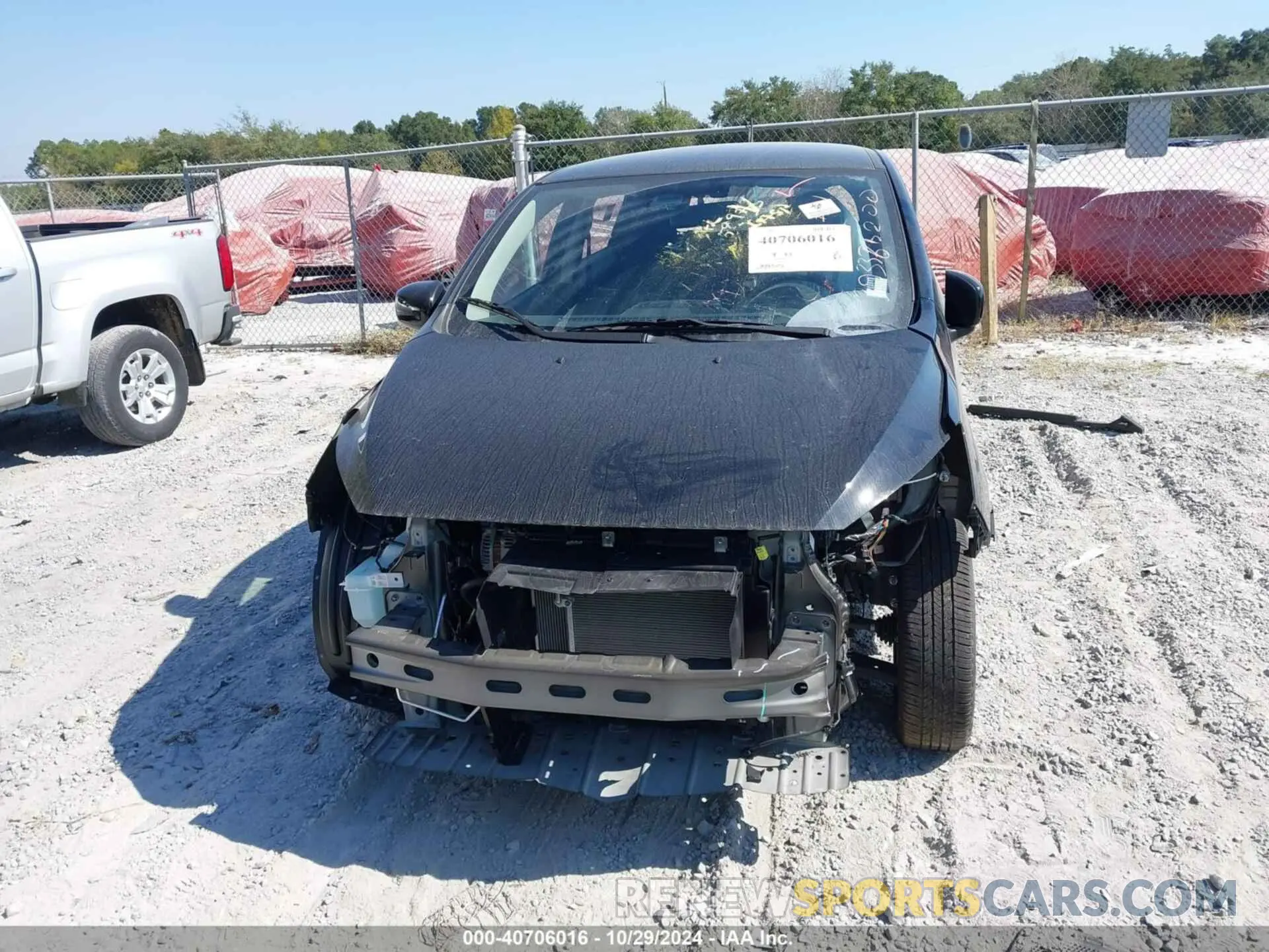 12 fotografías del automóvil dañado ML32AWHJ3RH005569 MITSUBISHI MIRAGE 2024