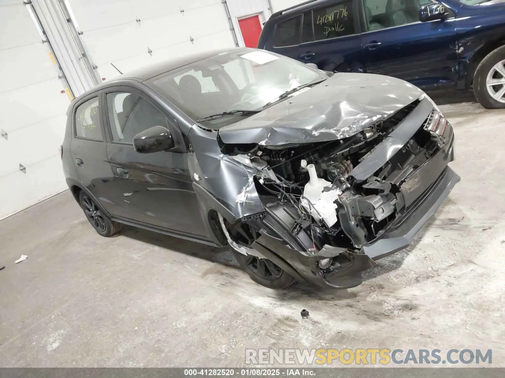 1 fotografías del automóvil dañado ML32AWHJ3RH012778 MITSUBISHI MIRAGE 2024