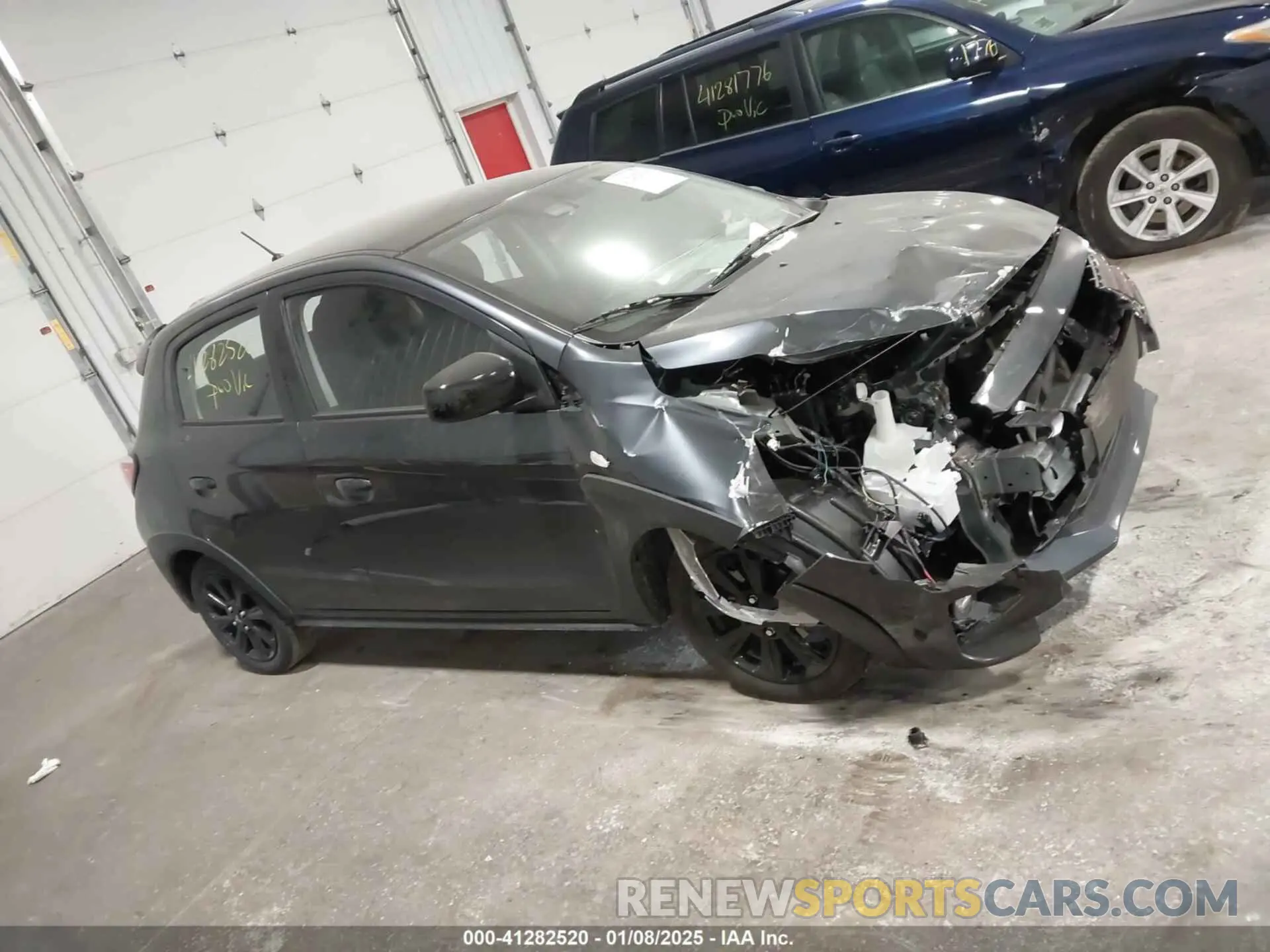 12 fotografías del automóvil dañado ML32AWHJ3RH012778 MITSUBISHI MIRAGE 2024