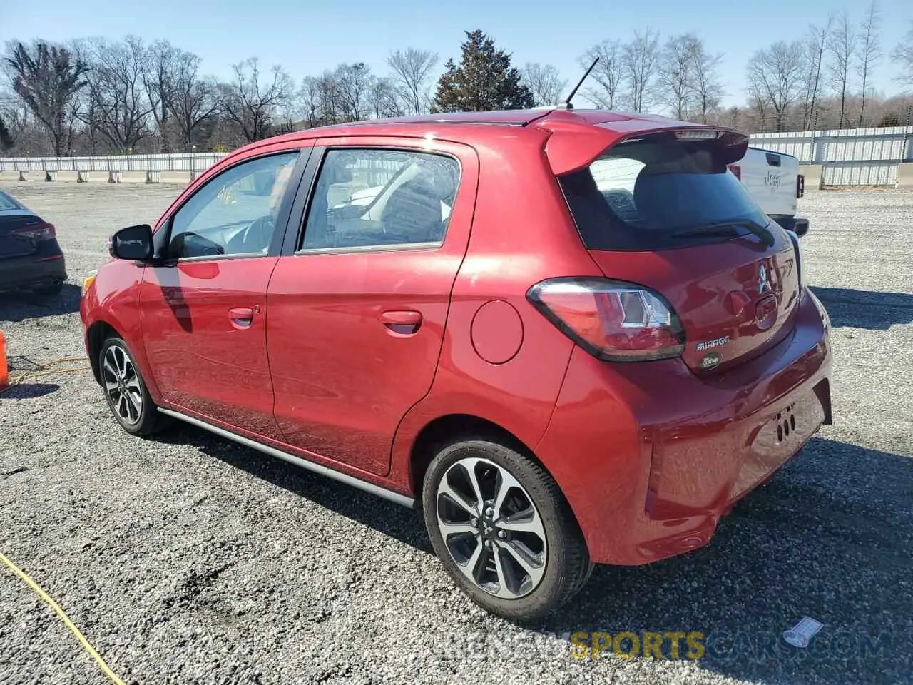 2 fotografías del automóvil dañado ML32AWHJ5RH006741 MITSUBISHI MIRAGE 2024