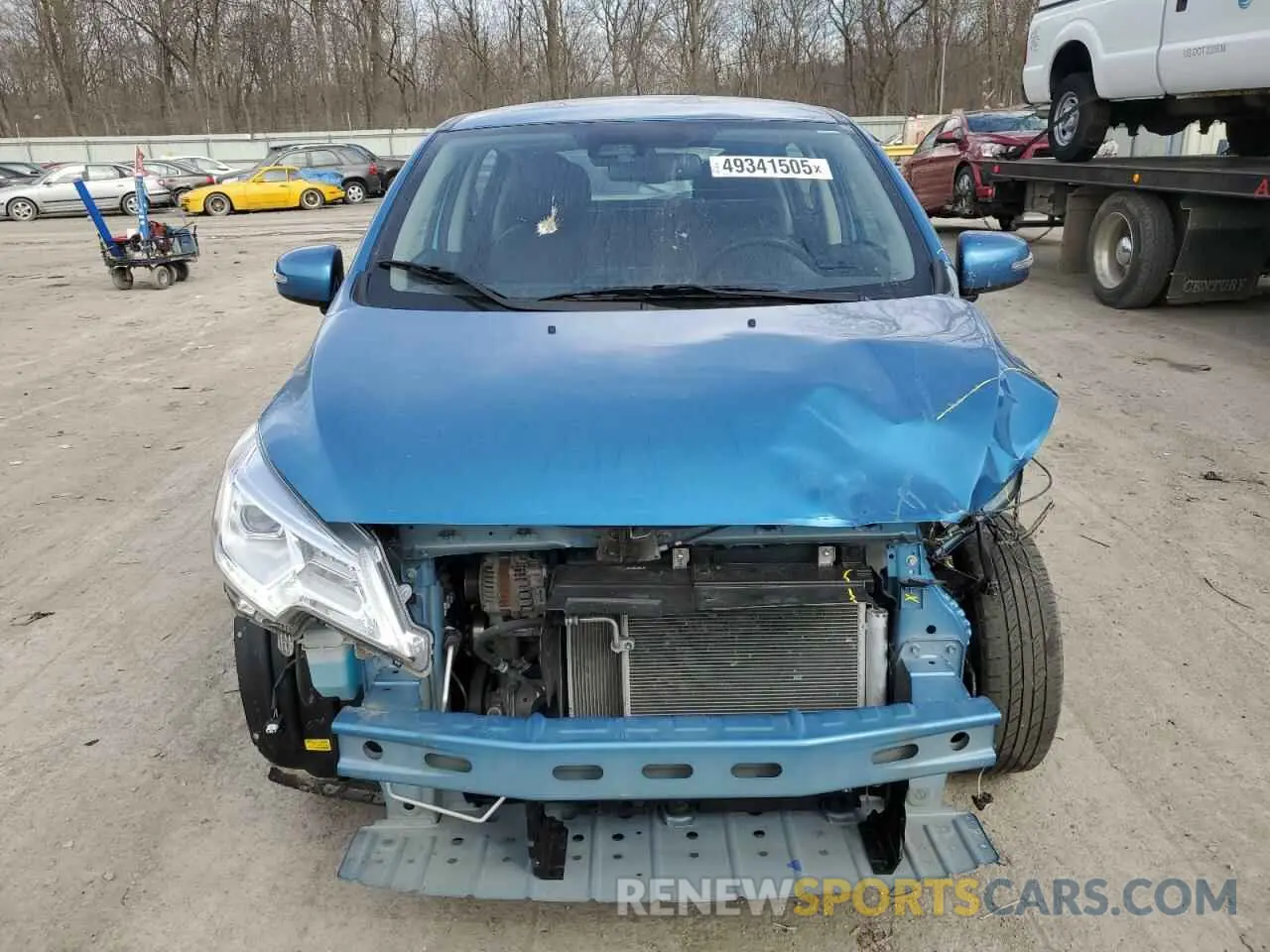5 fotografías del automóvil dañado ML32AWHJ7RH000908 MITSUBISHI MIRAGE 2024