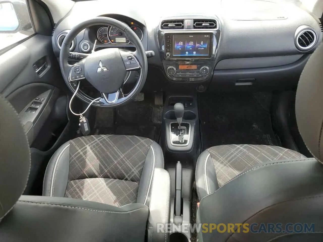 8 fotografías del automóvil dañado ML32AWHJ7RH000908 MITSUBISHI MIRAGE 2024