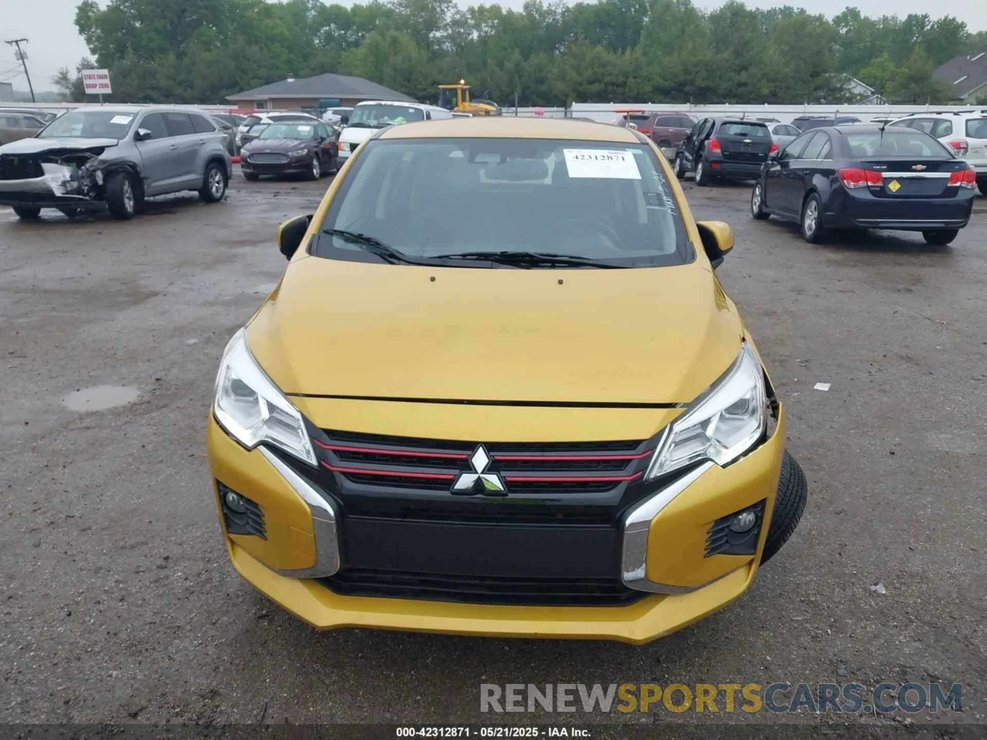 12 fotografías del automóvil dañado ML32AWHJ7RH003579 MITSUBISHI MIRAGE 2024