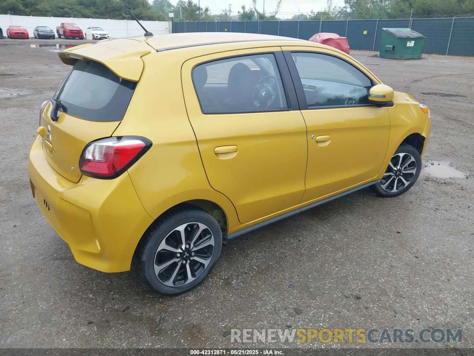 4 fotografías del automóvil dañado ML32AWHJ7RH003579 MITSUBISHI MIRAGE 2024