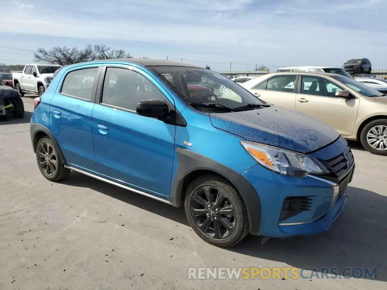 4 fotografías del automóvil dañado ML32AWHJ7RH003825 MITSUBISHI MIRAGE 2024