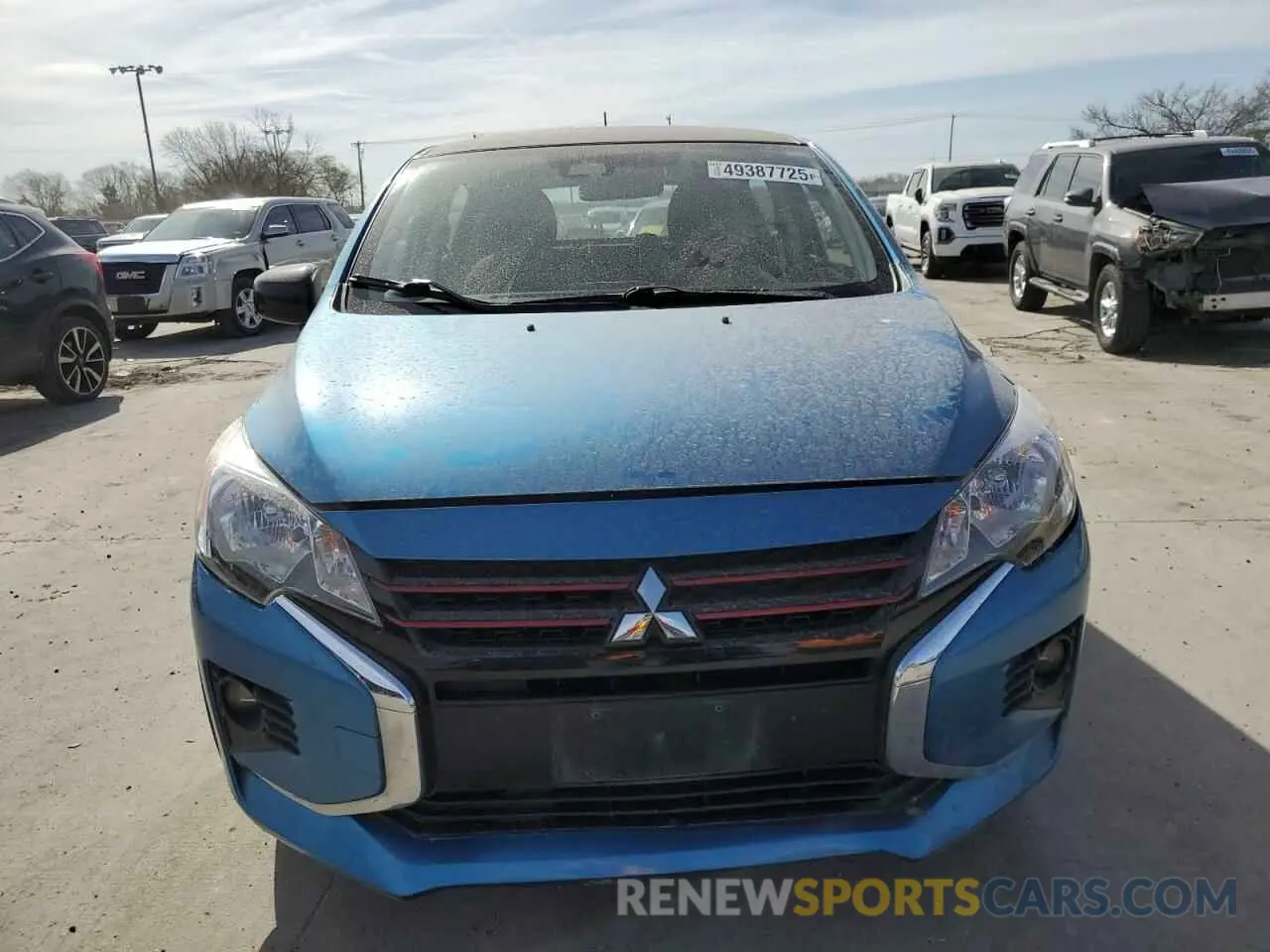 5 fotografías del automóvil dañado ML32AWHJ7RH003825 MITSUBISHI MIRAGE 2024