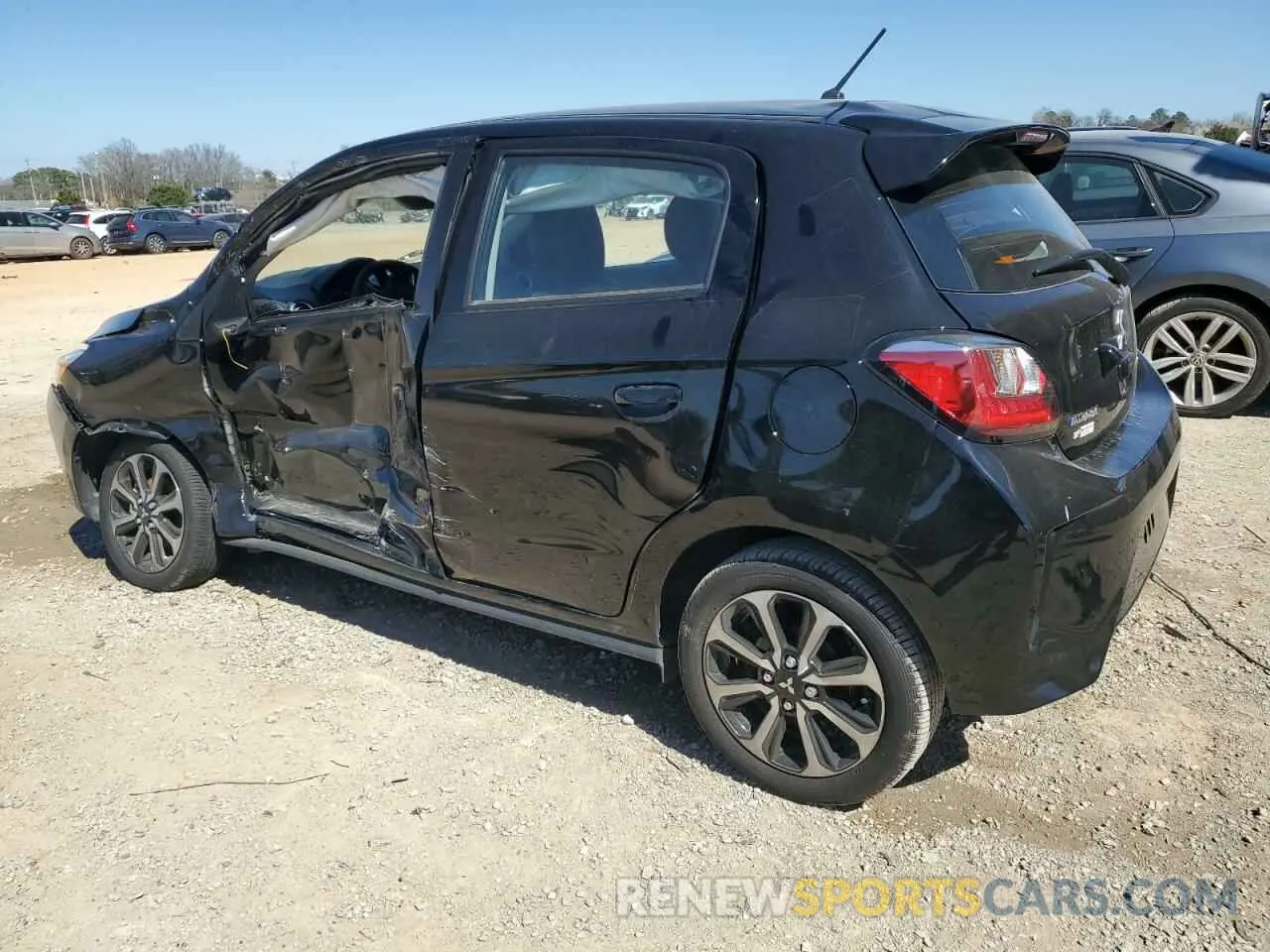 2 fotografías del automóvil dañado ML32AWHJ9RH023722 MITSUBISHI MIRAGE 2024