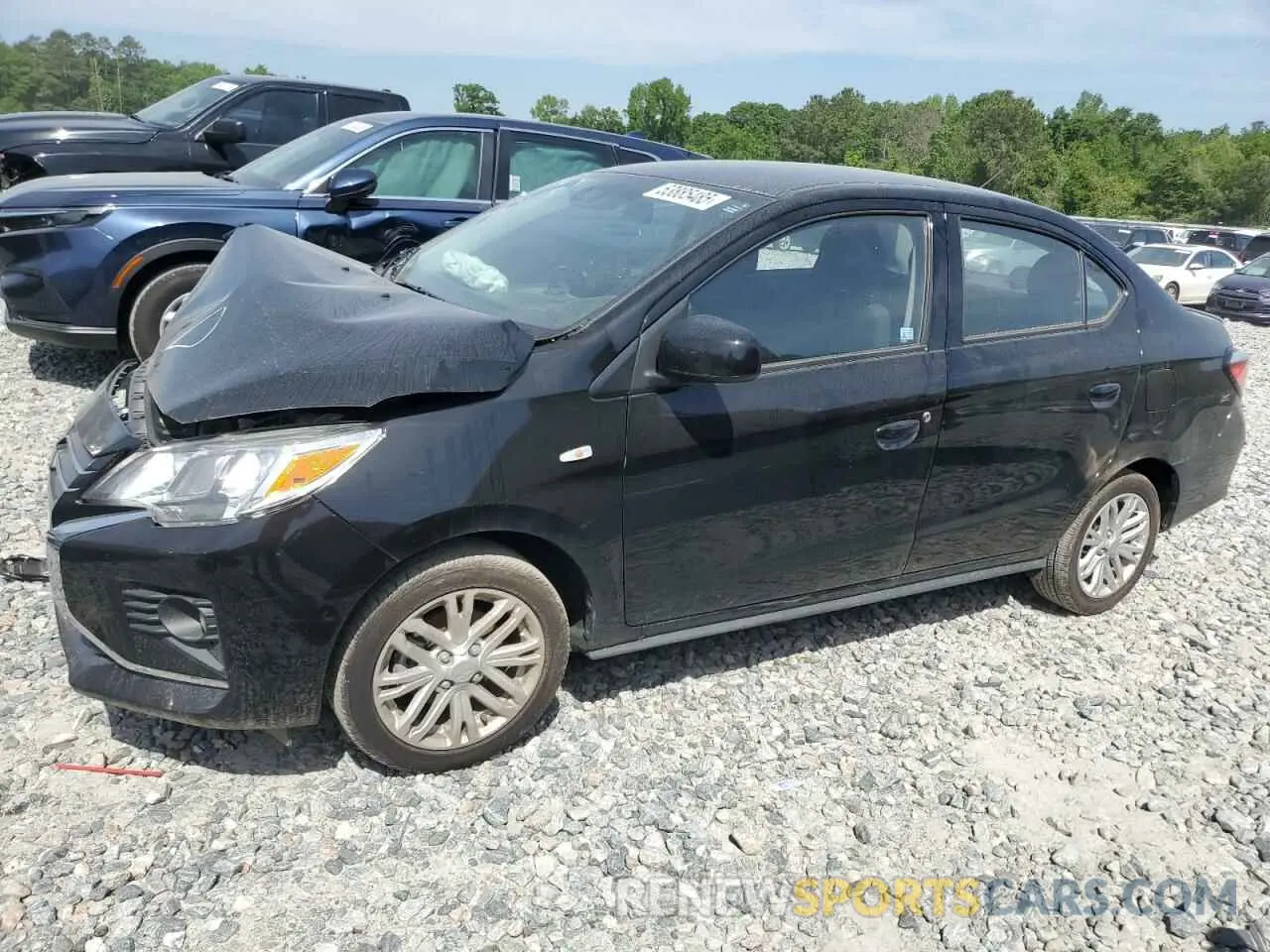 1 fotografías del automóvil dañado ML32FUFJ0RHF01182 MITSUBISHI MIRAGE 2024