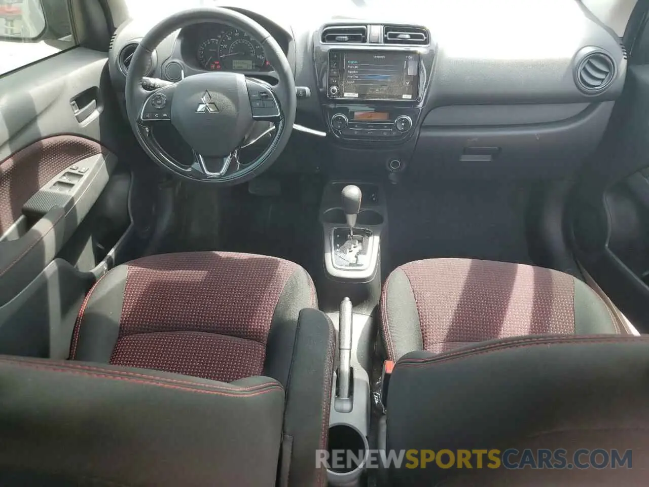 8 fotografías del automóvil dañado ML32FUFJ0RHF03580 MITSUBISHI MIRAGE 2024