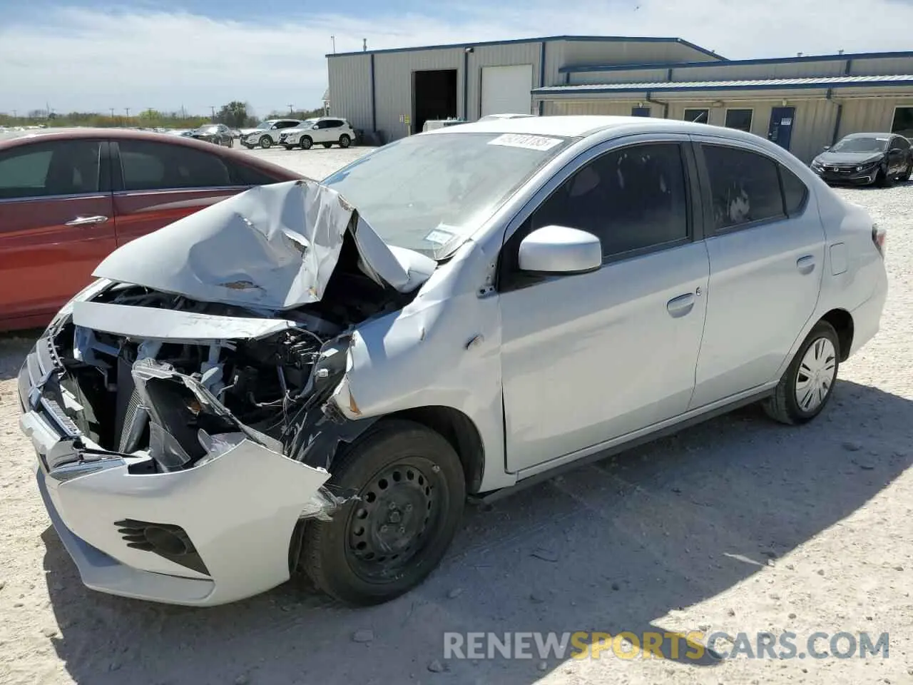1 fotografías del automóvil dañado ML32FUFJ0RHF04423 MITSUBISHI MIRAGE 2024