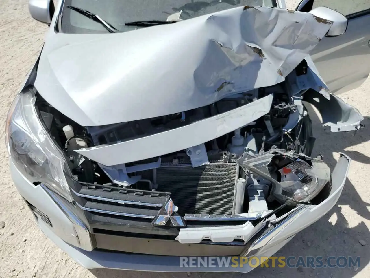 11 fotografías del automóvil dañado ML32FUFJ0RHF04423 MITSUBISHI MIRAGE 2024