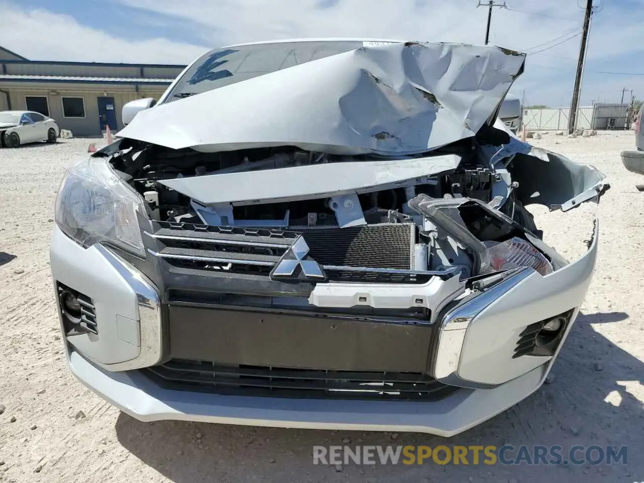 5 fotografías del automóvil dañado ML32FUFJ0RHF04423 MITSUBISHI MIRAGE 2024
