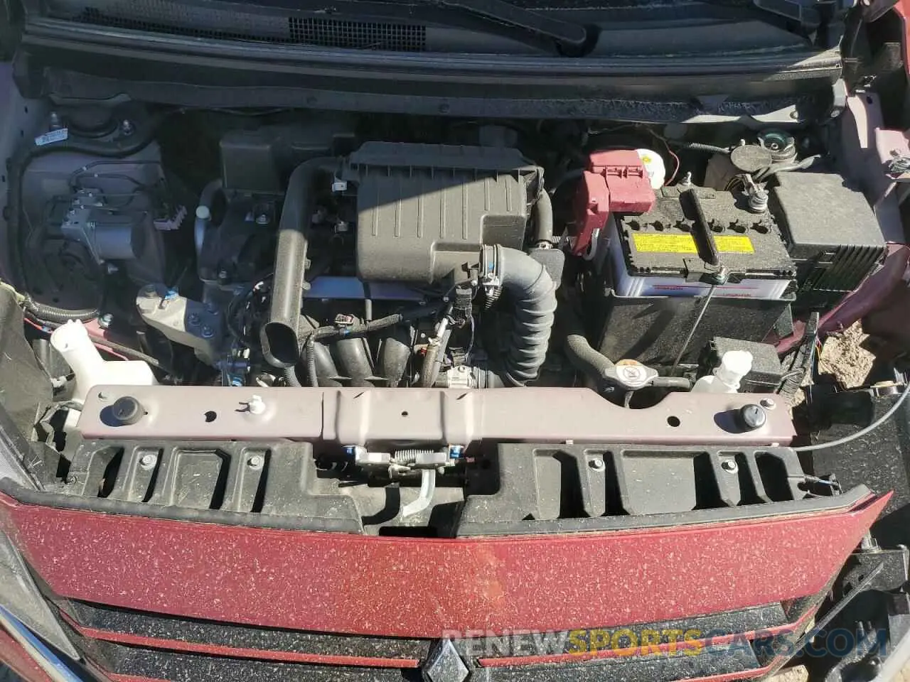 12 fotografías del automóvil dañado ML32FUFJ0RHF06107 MITSUBISHI MIRAGE 2024