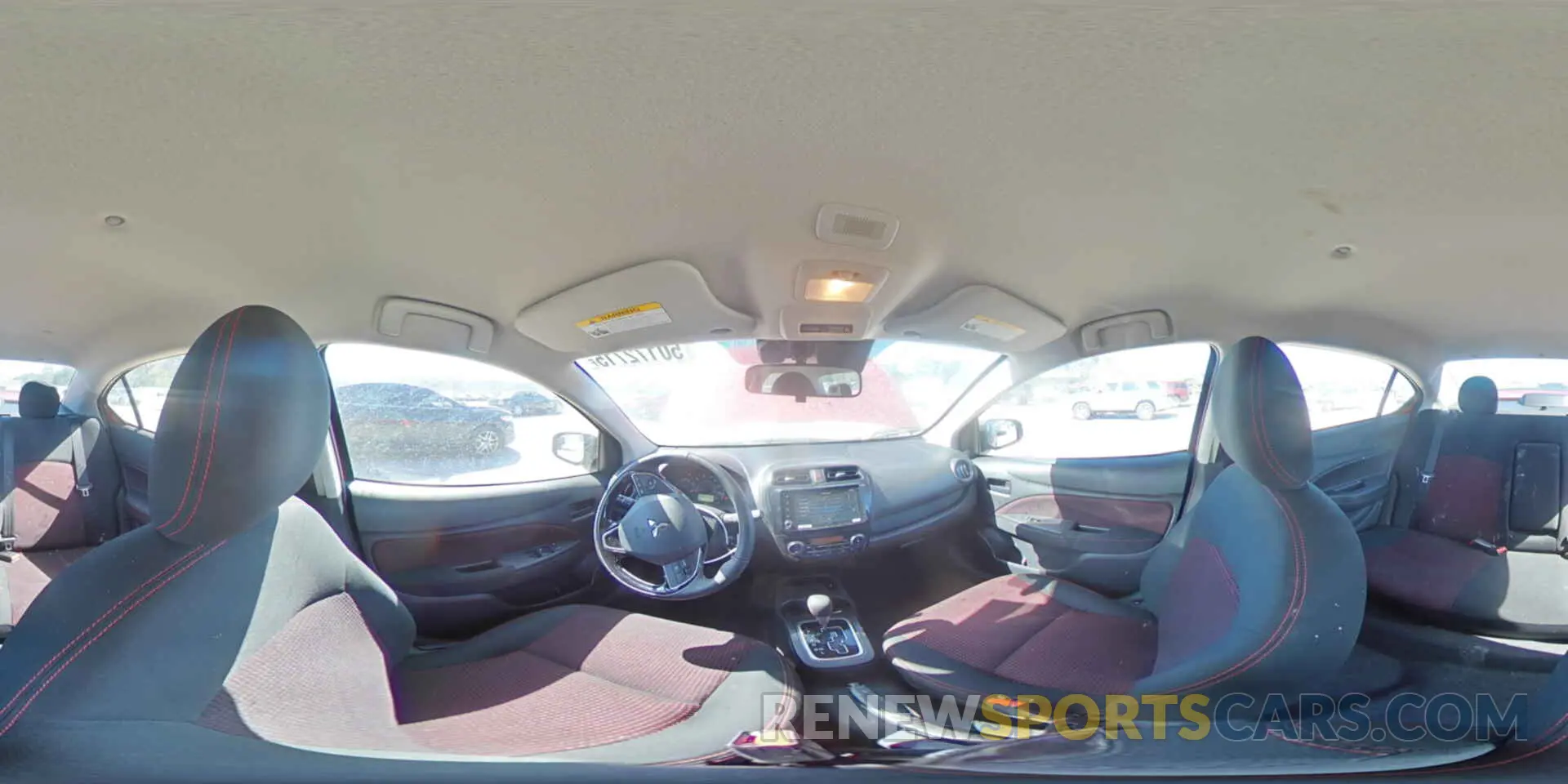 13 fotografías del automóvil dañado ML32FUFJ0RHF06107 MITSUBISHI MIRAGE 2024
