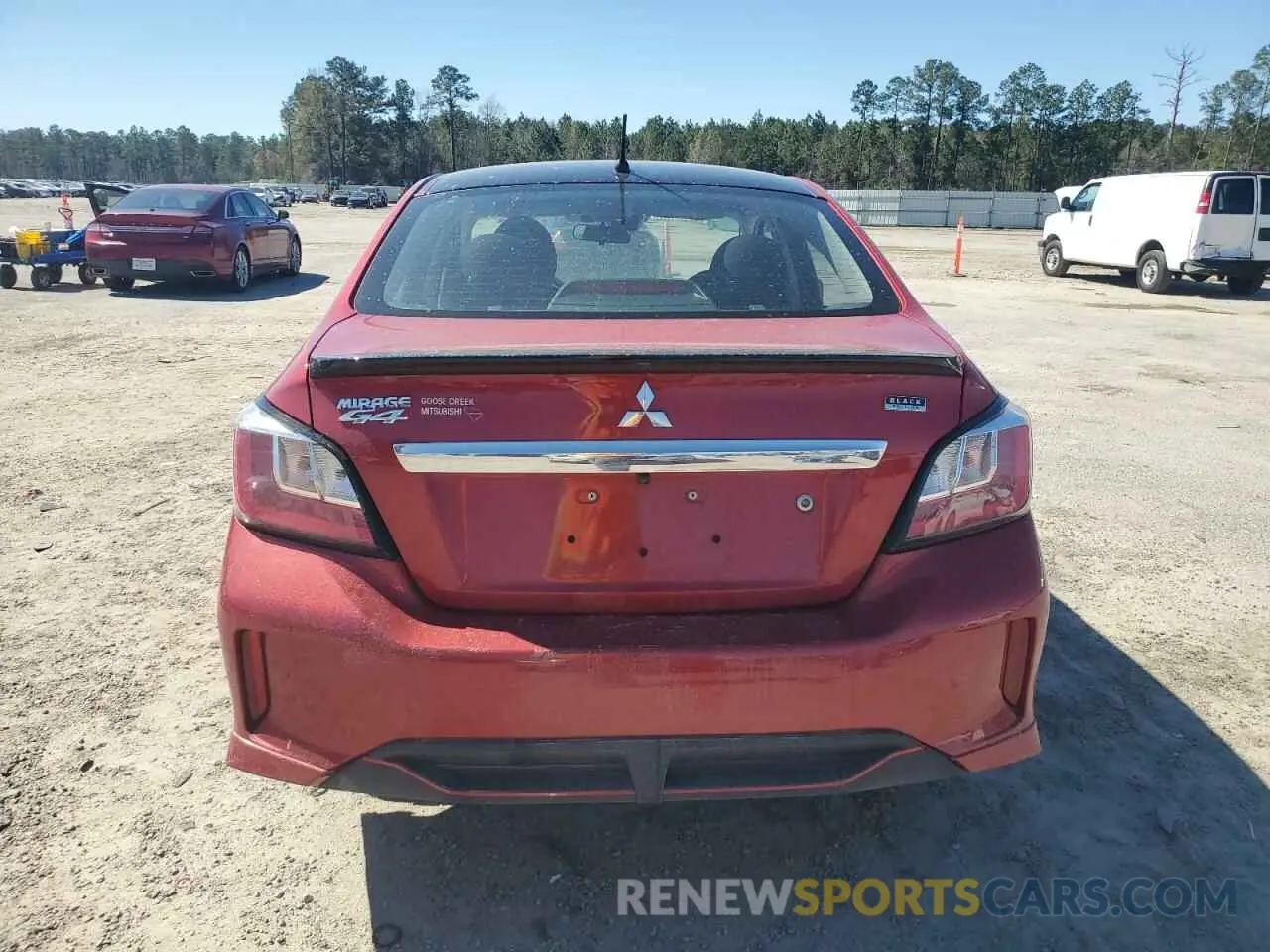 6 fotografías del automóvil dañado ML32FUFJ0RHF06107 MITSUBISHI MIRAGE 2024
