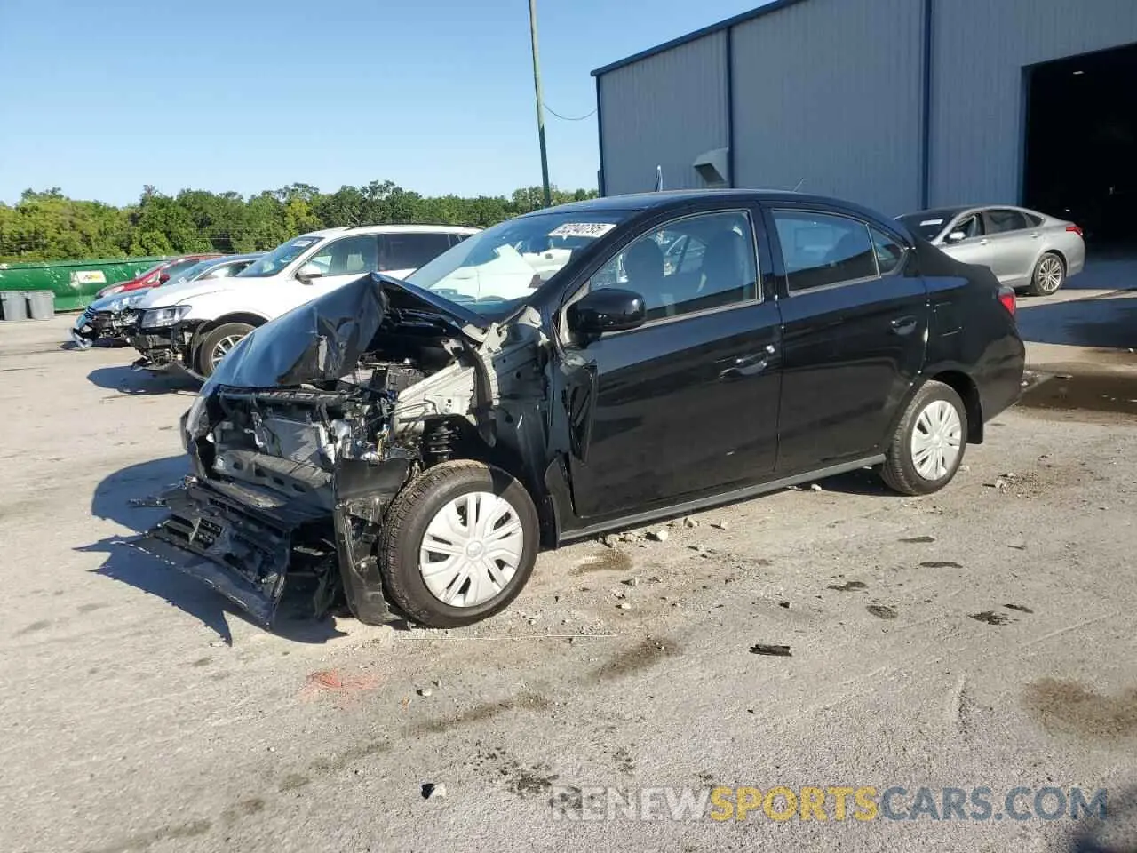 1 fotografías del automóvil dañado ML32FUFJ1RHF16418 MITSUBISHI MIRAGE 2024