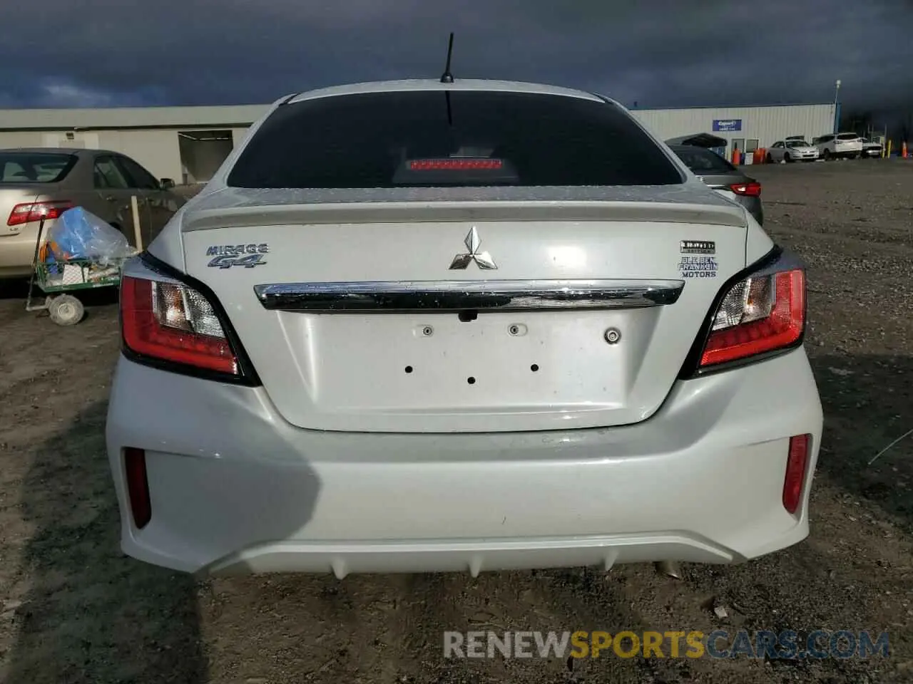 6 fotografías del automóvil dañado ML32FUFJ2RHF02219 MITSUBISHI MIRAGE 2024