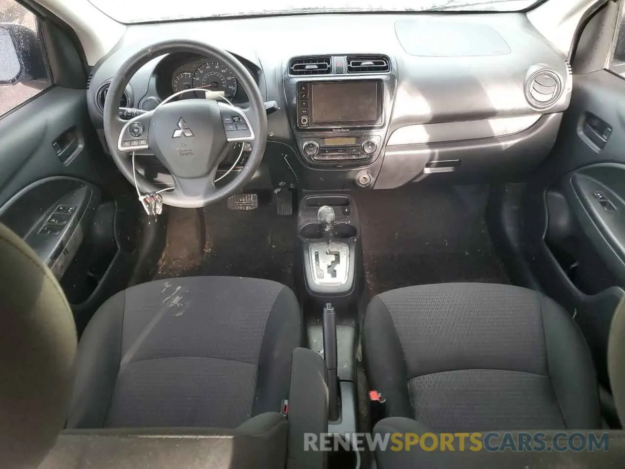 8 fotografías del automóvil dañado ML32FUFJ2RHF02219 MITSUBISHI MIRAGE 2024