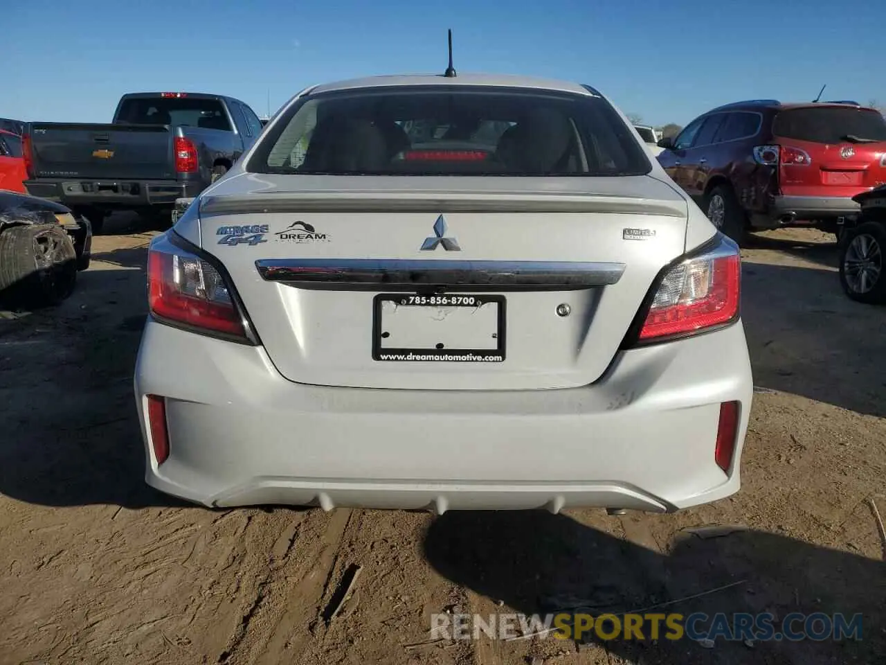 6 fotografías del automóvil dañado ML32FUFJ2RHF03726 MITSUBISHI MIRAGE 2024