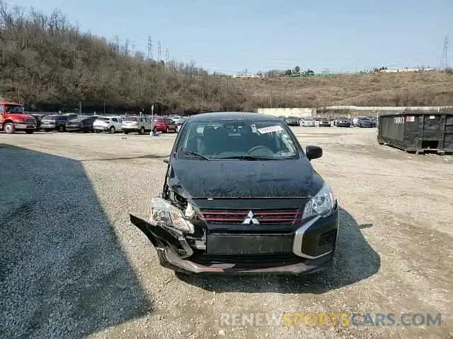 10 fotografías del automóvil dañado ML32FUFJ2RHF06867 MITSUBISHI MIRAGE 2024
