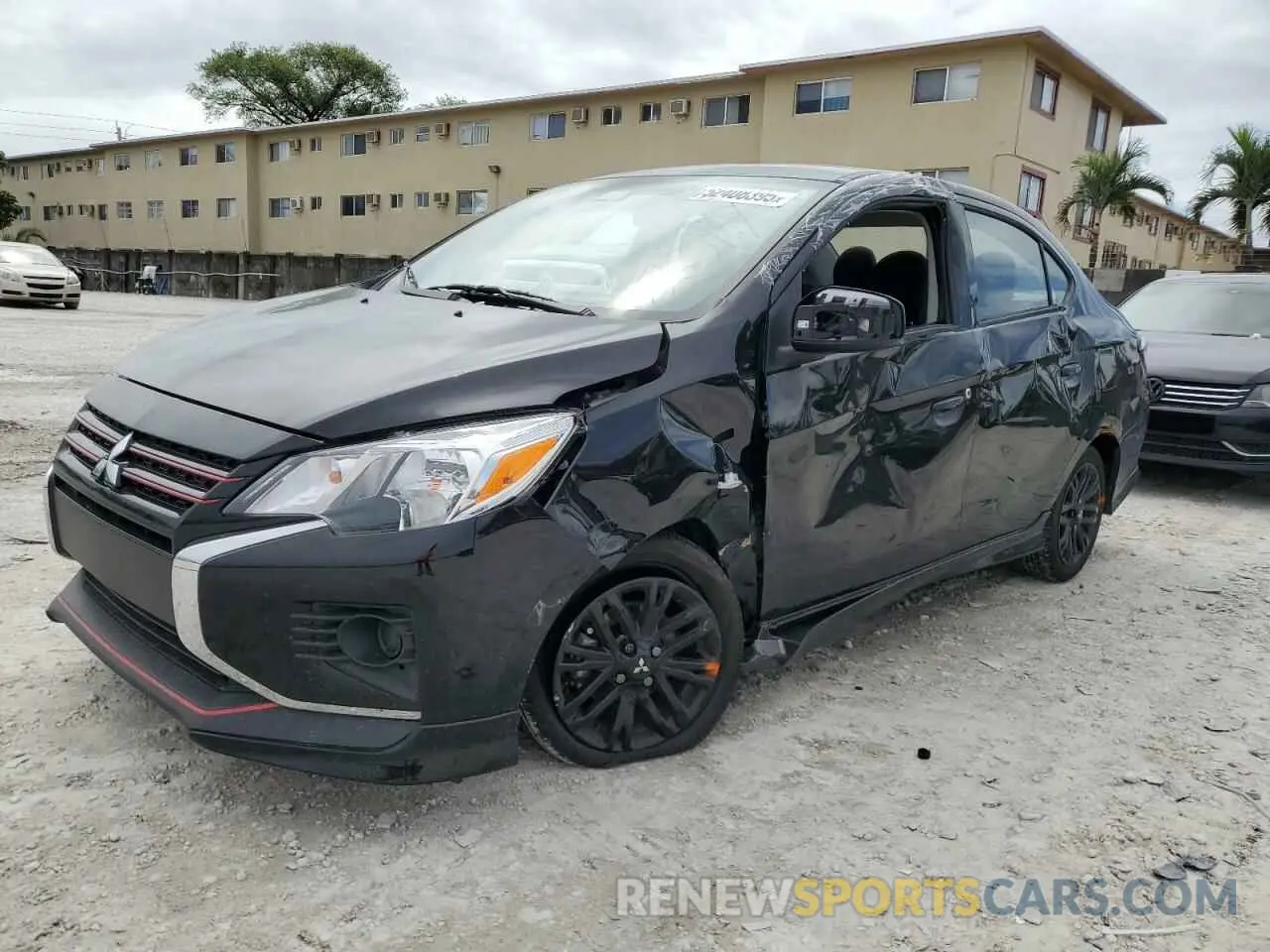 1 fotografías del automóvil dañado ML32FUFJ2RHF12314 MITSUBISHI MIRAGE 2024