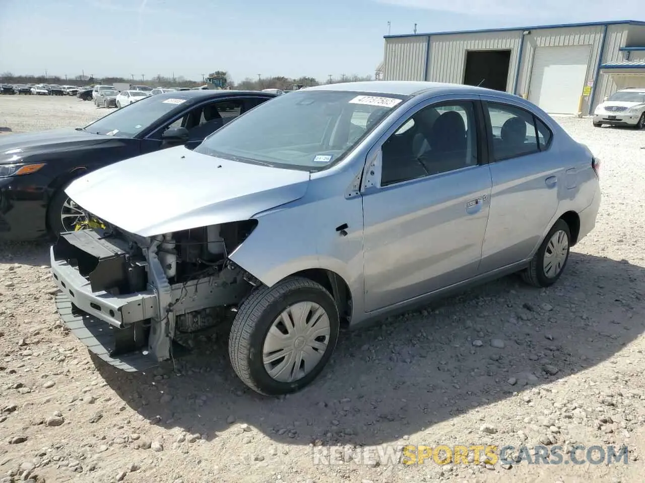 1 fotografías del automóvil dañado ML32FUFJ3RHF03802 MITSUBISHI MIRAGE 2024