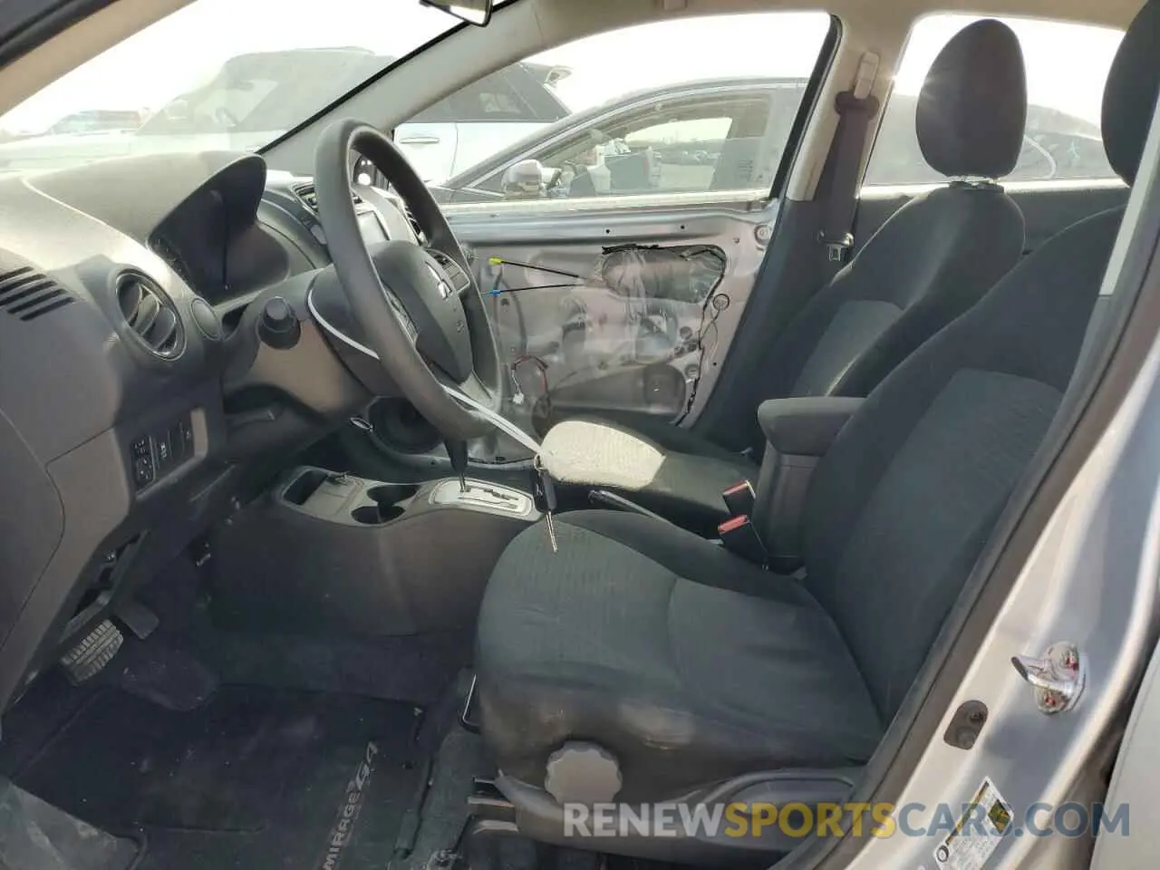 7 fotografías del automóvil dañado ML32FUFJ3RHF03802 MITSUBISHI MIRAGE 2024