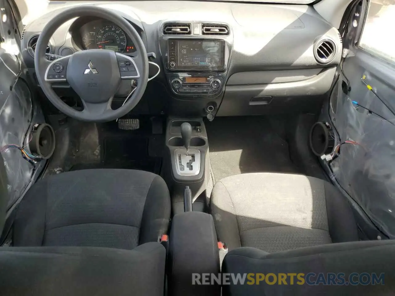 8 fotografías del automóvil dañado ML32FUFJ3RHF03802 MITSUBISHI MIRAGE 2024