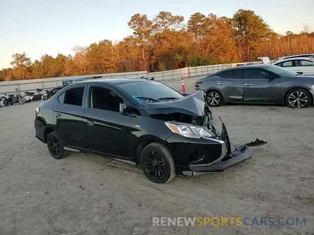 10 fotografías del automóvil dañado ML32FUFJ3RHF06683 MITSUBISHI MIRAGE 2024