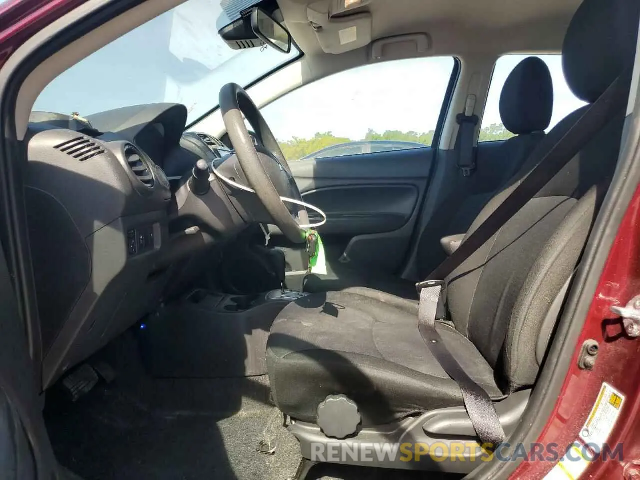 7 fotografías del automóvil dañado ML32FUFJ5RHF00478 MITSUBISHI MIRAGE 2024