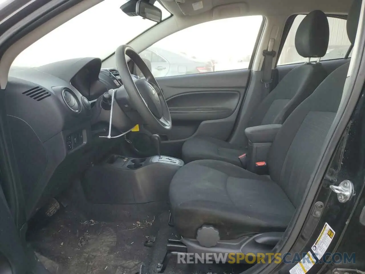 7 fotografías del automóvil dañado ML32FUFJ5RHF02621 MITSUBISHI MIRAGE 2024