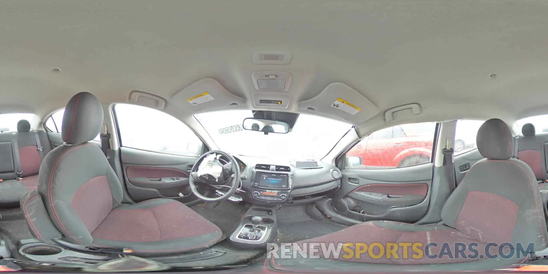 12 fotografías del automóvil dañado ML32FUFJ5RHF09360 MITSUBISHI MIRAGE 2024