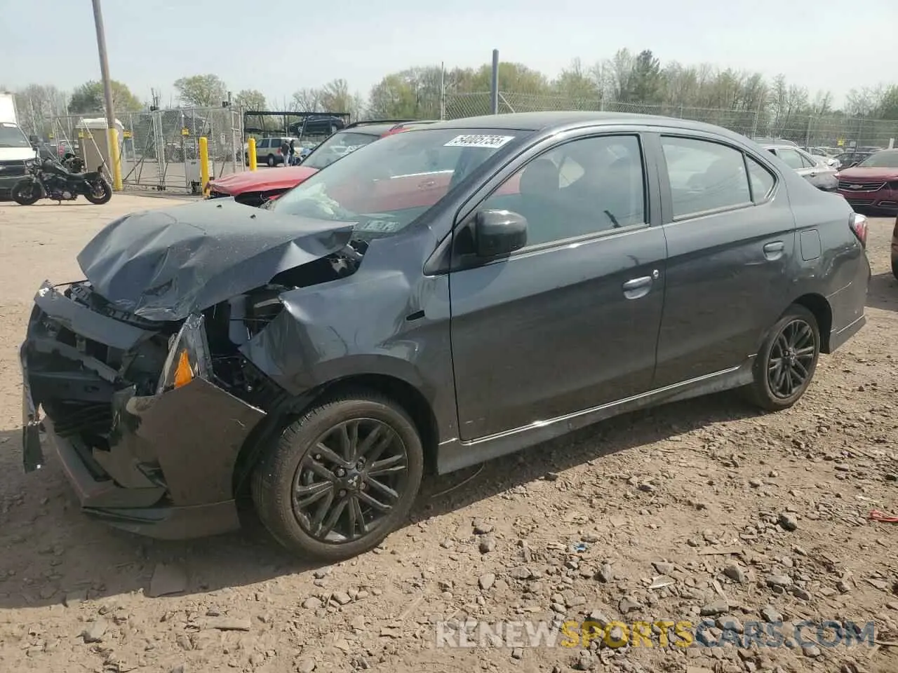 1 fotografías del automóvil dañado ML32FUFJ5RHF13778 MITSUBISHI MIRAGE 2024