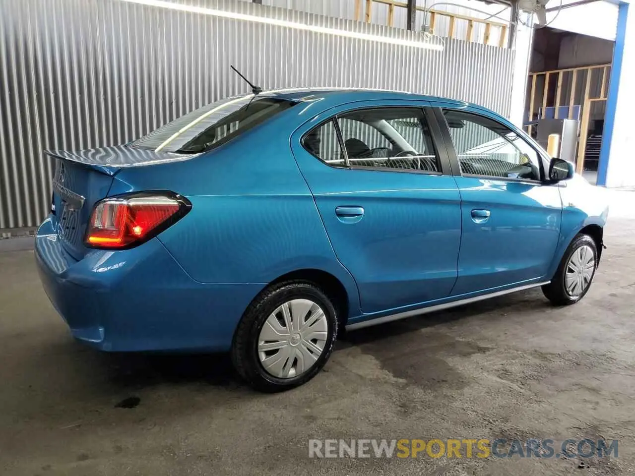 3 fotografías del automóvil dañado ML32FUFJ5RHF16647 MITSUBISHI MIRAGE 2024