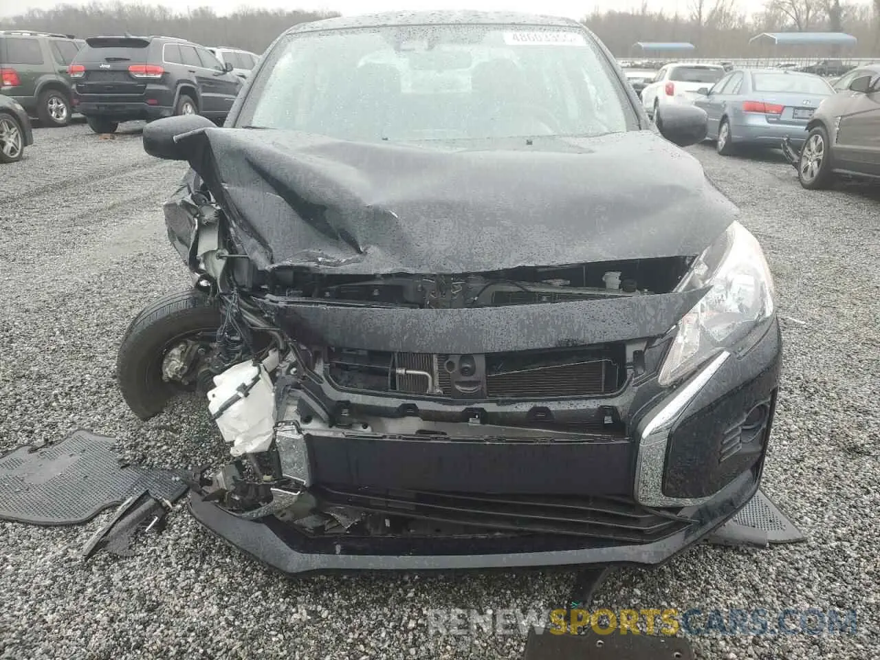 5 fotografías del automóvil dañado ML32FUFJ6RHF10050 MITSUBISHI MIRAGE 2024