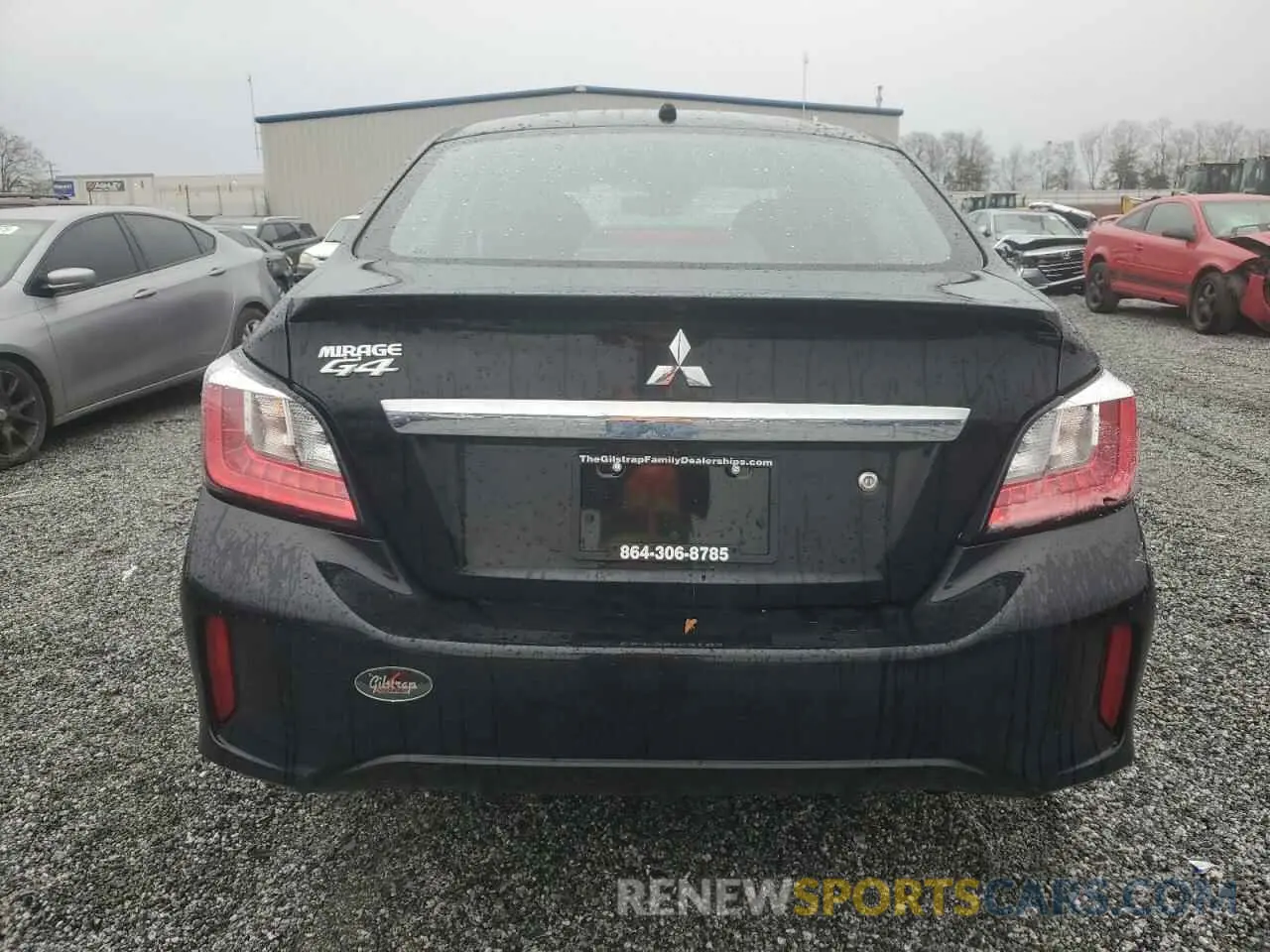 6 fotografías del automóvil dañado ML32FUFJ6RHF10050 MITSUBISHI MIRAGE 2024
