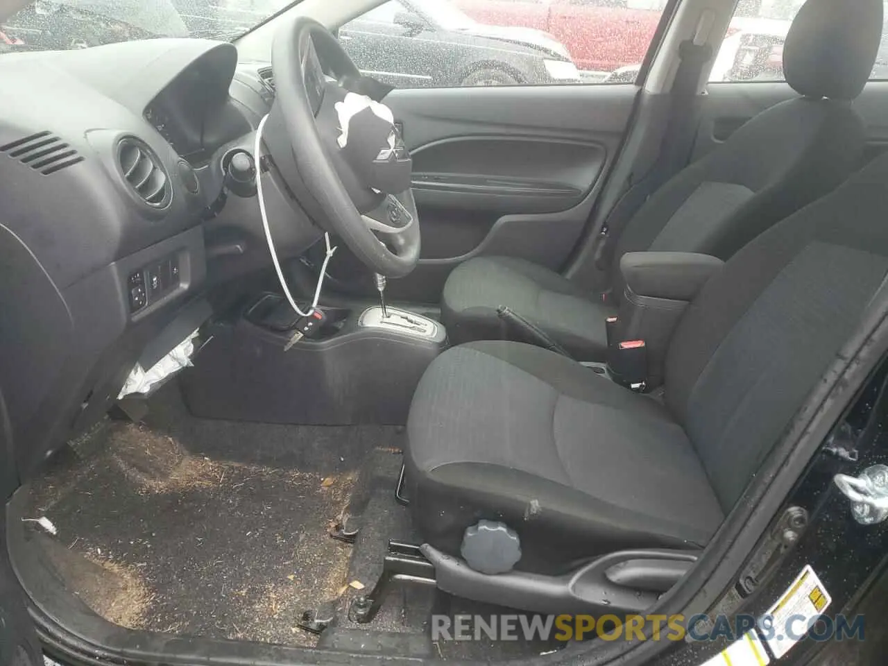 7 fotografías del automóvil dañado ML32FUFJ6RHF10050 MITSUBISHI MIRAGE 2024
