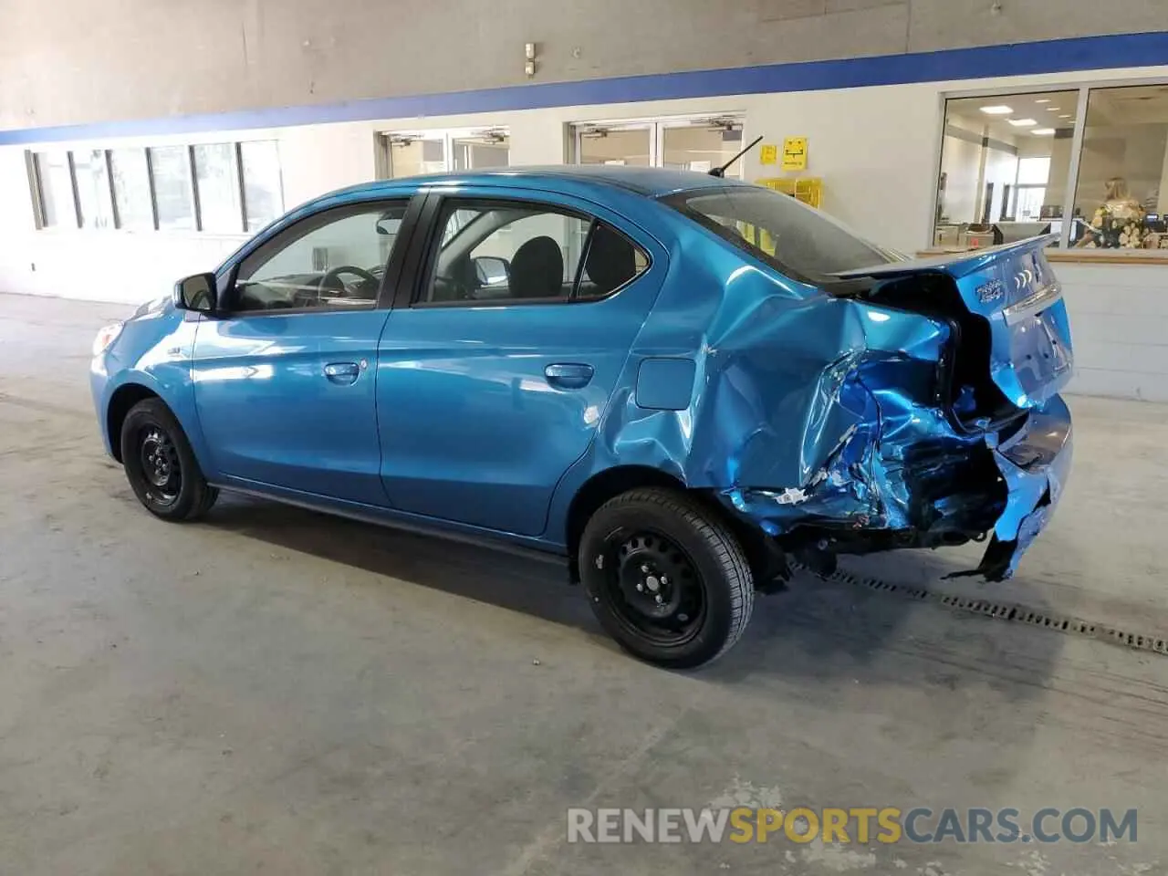 2 fotografías del automóvil dañado ML32FUFJ6RHF17290 MITSUBISHI MIRAGE 2024