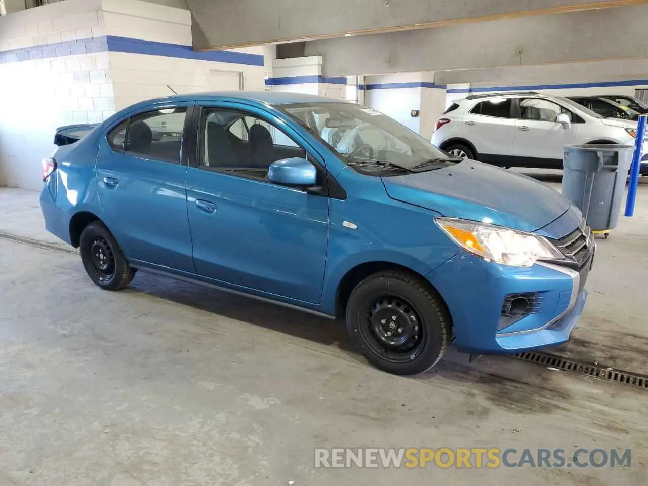 4 fotografías del automóvil dañado ML32FUFJ6RHF17290 MITSUBISHI MIRAGE 2024