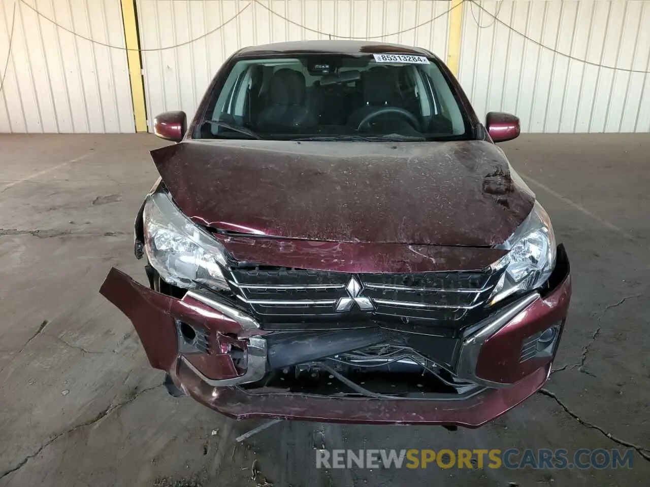 5 fotografías del automóvil dañado ML32FUFJ7RHF00448 MITSUBISHI MIRAGE 2024