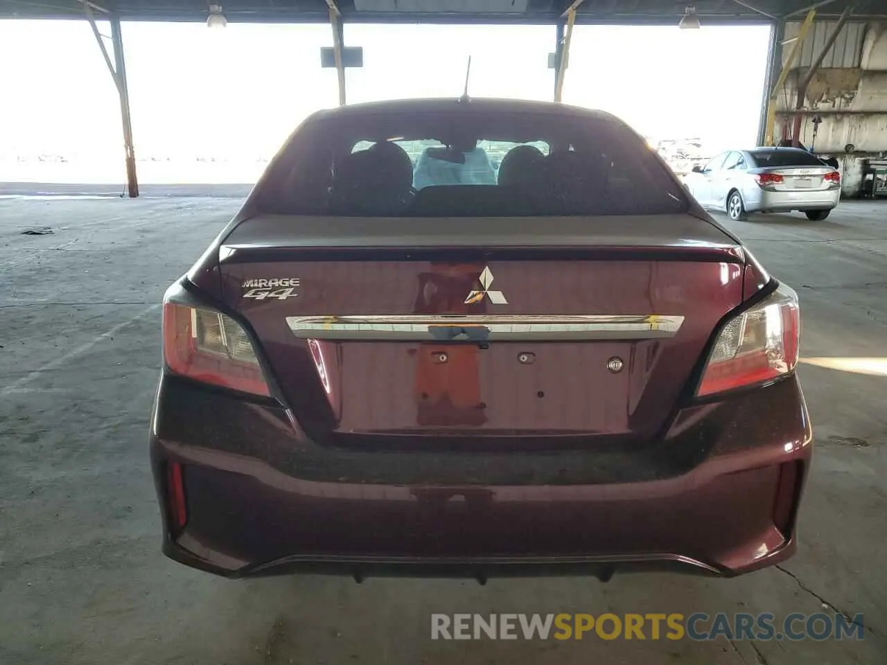 6 fotografías del automóvil dañado ML32FUFJ7RHF00448 MITSUBISHI MIRAGE 2024