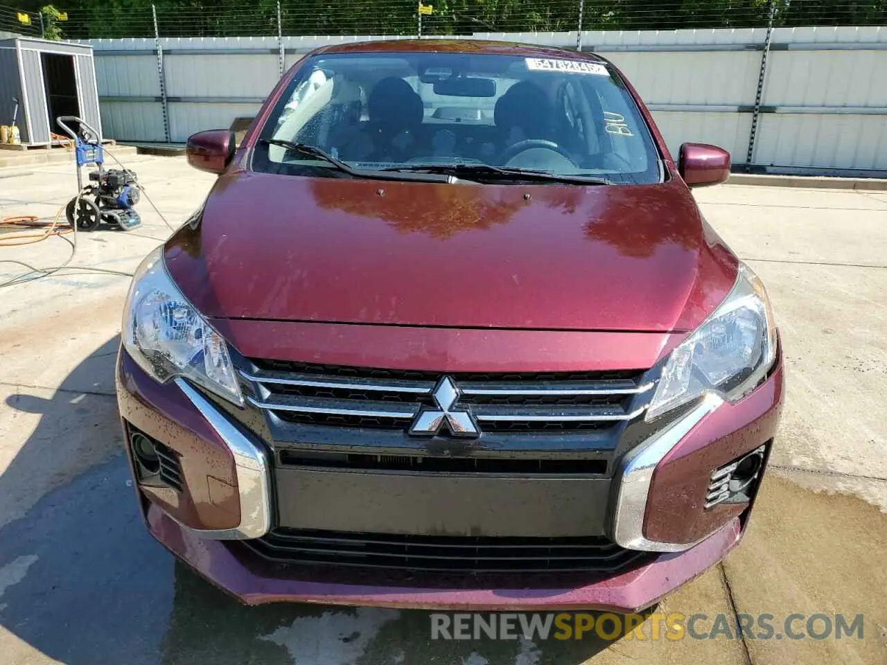 5 fotografías del automóvil dañado ML32FUFJ7RHF01065 MITSUBISHI MIRAGE 2024