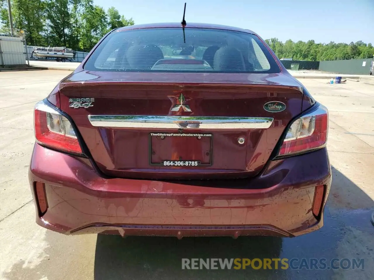 6 fotografías del automóvil dañado ML32FUFJ7RHF01065 MITSUBISHI MIRAGE 2024
