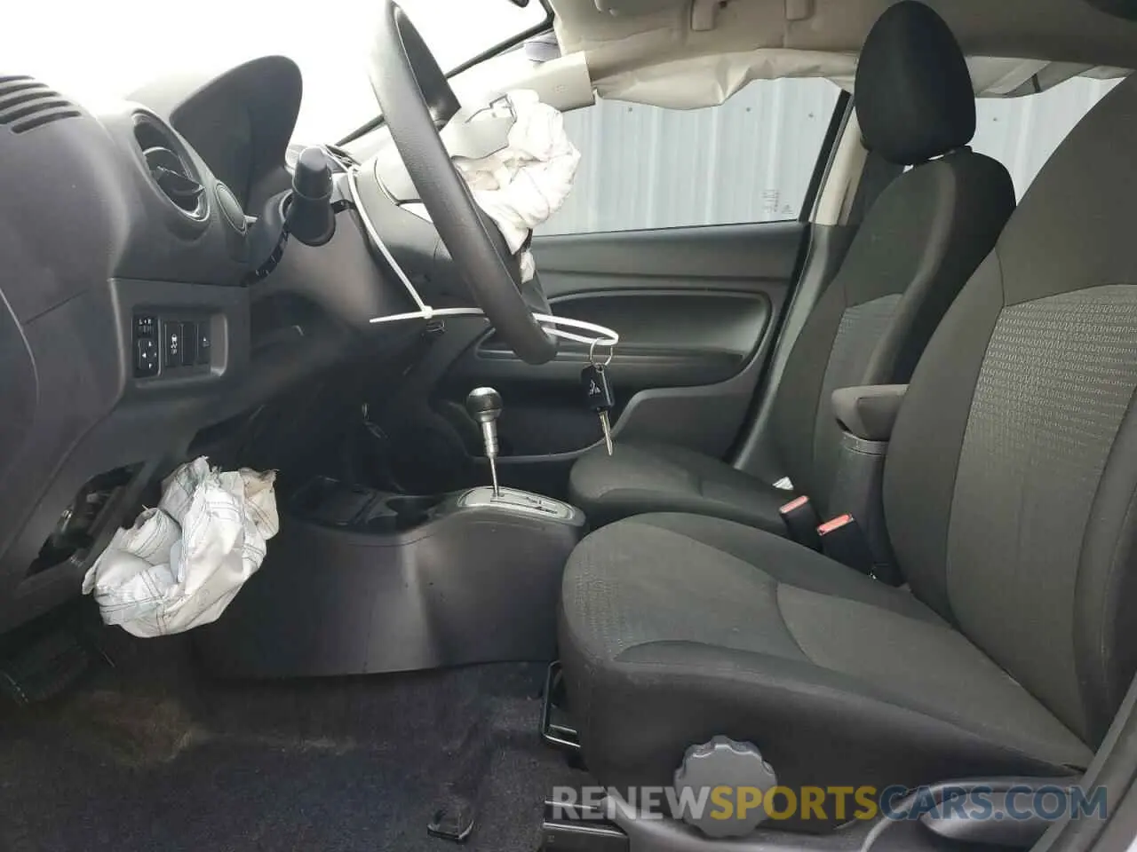 7 fotografías del automóvil dañado ML32FUFJ7RHF06864 MITSUBISHI MIRAGE 2024
