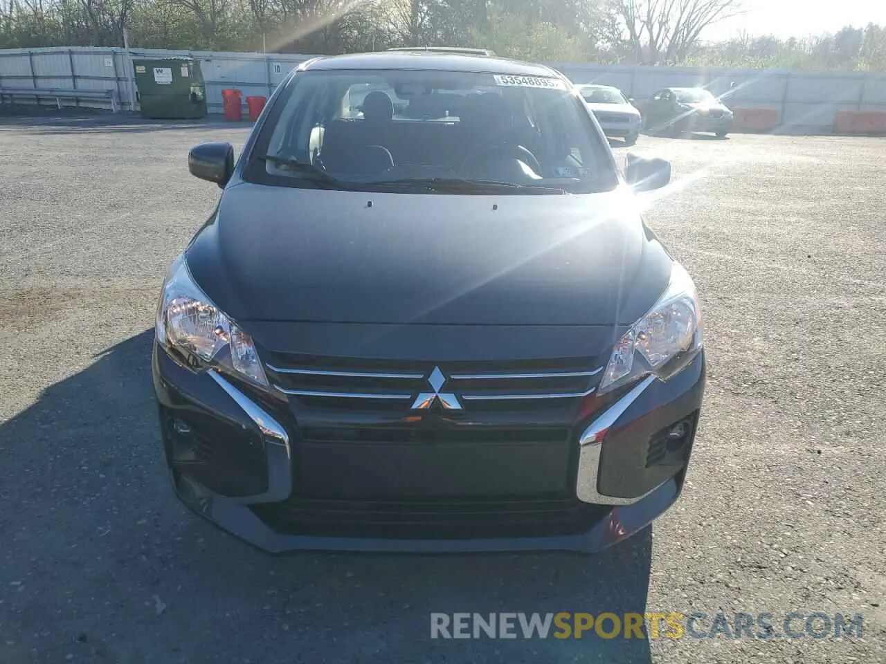 5 fotografías del automóvil dañado ML32FUFJ7RHF11031 MITSUBISHI MIRAGE 2024